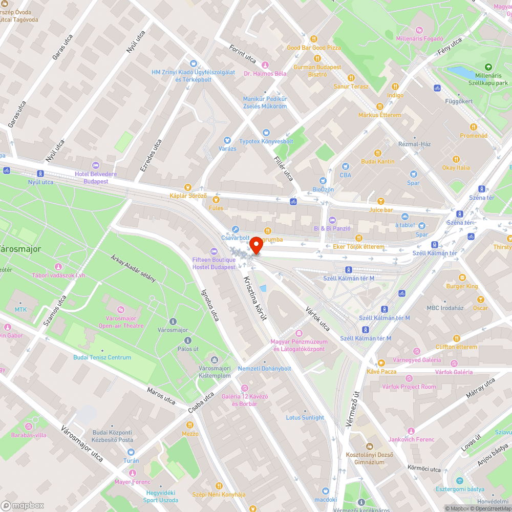 Vadparkolás a Széll Kálmán téren bejelentés helye