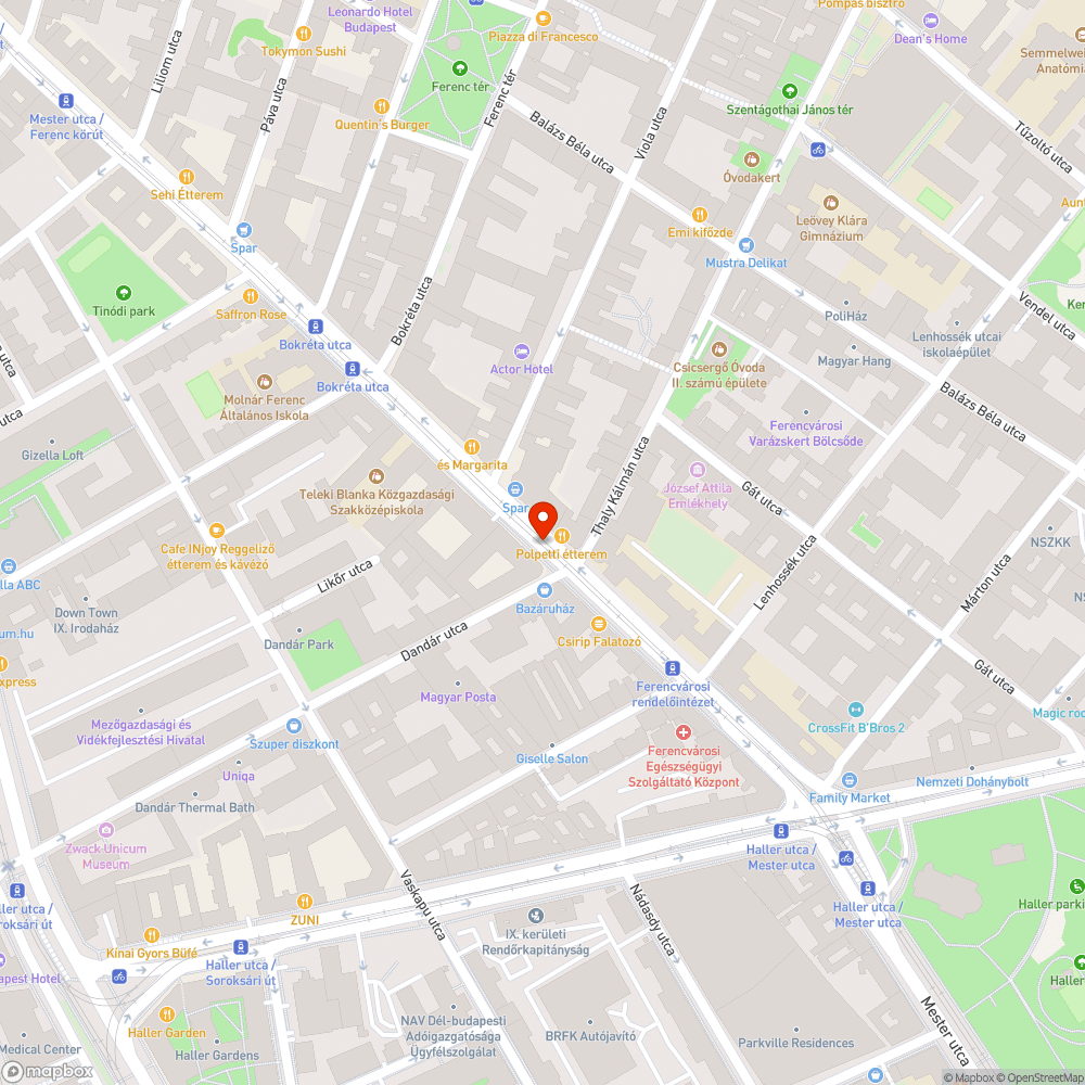 Kiszáradt pótolt kisfa bejelentés helye