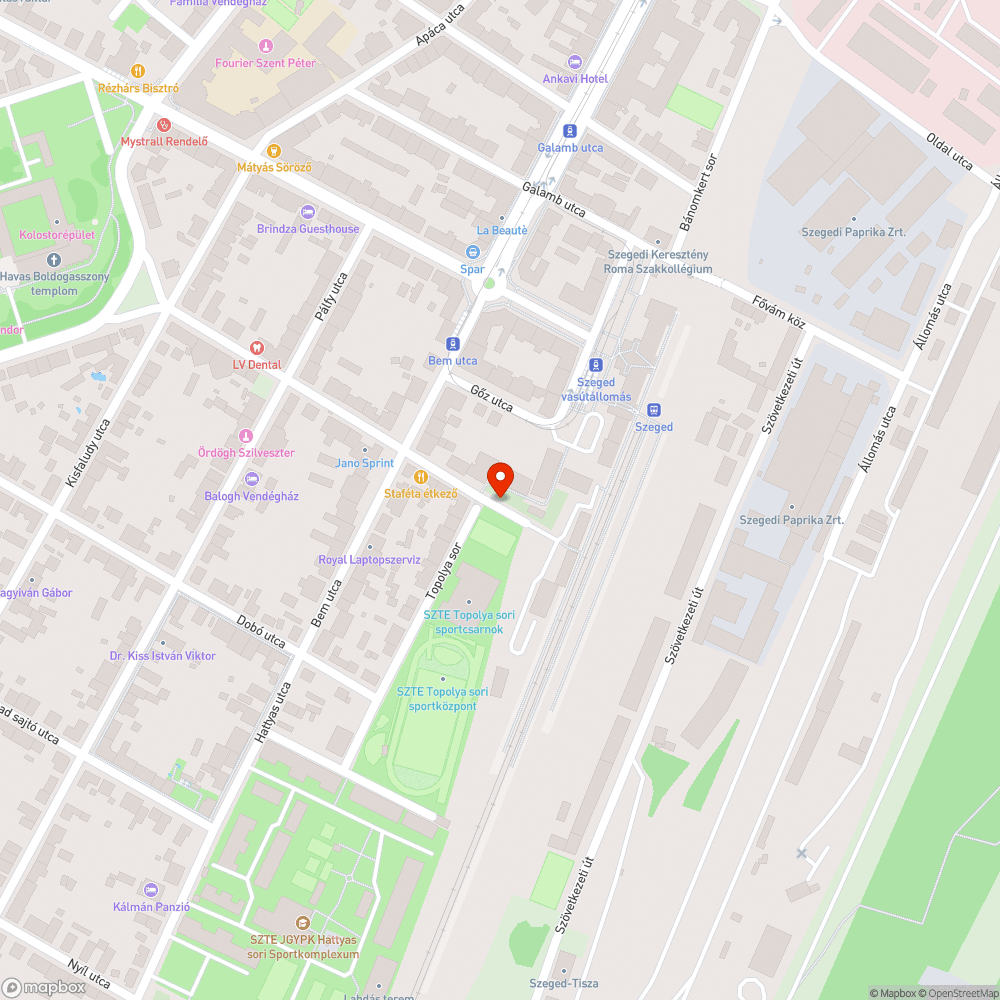 Száraz faágak esnek a közlekedők fejére és az autókra is bejelentés helye