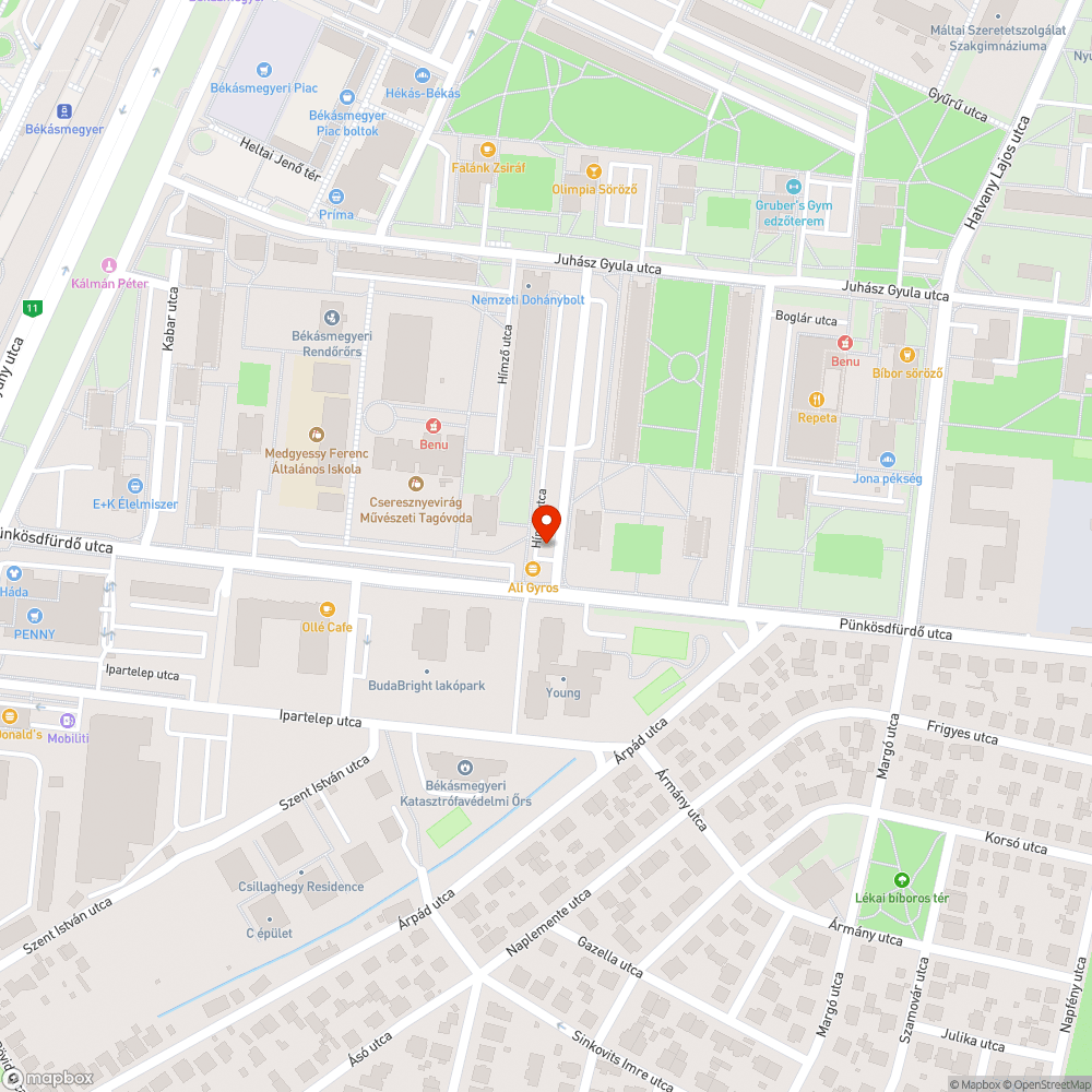 2 éves kátyú bejelentés helye