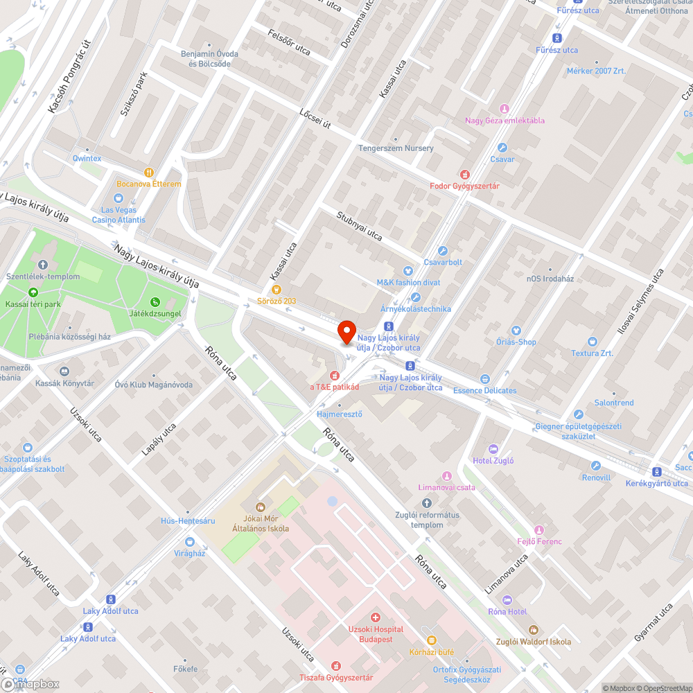 Itthagyott kordonok, oszlopok bejelentés helye