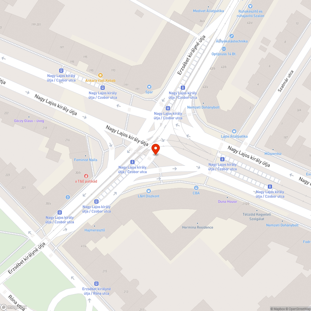 Elferdült pollerek bejelentés helye