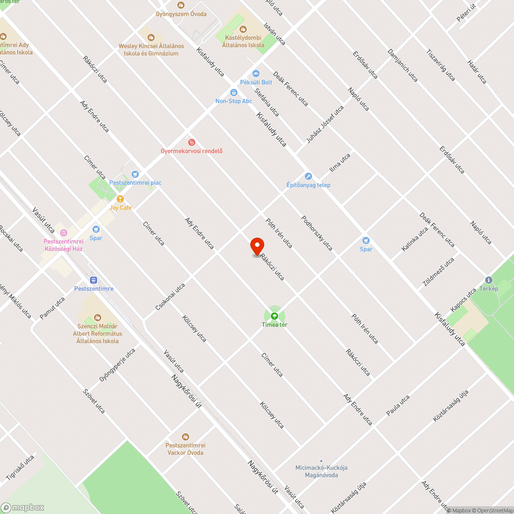 Kiszáradt meggyfa bejelentés helye