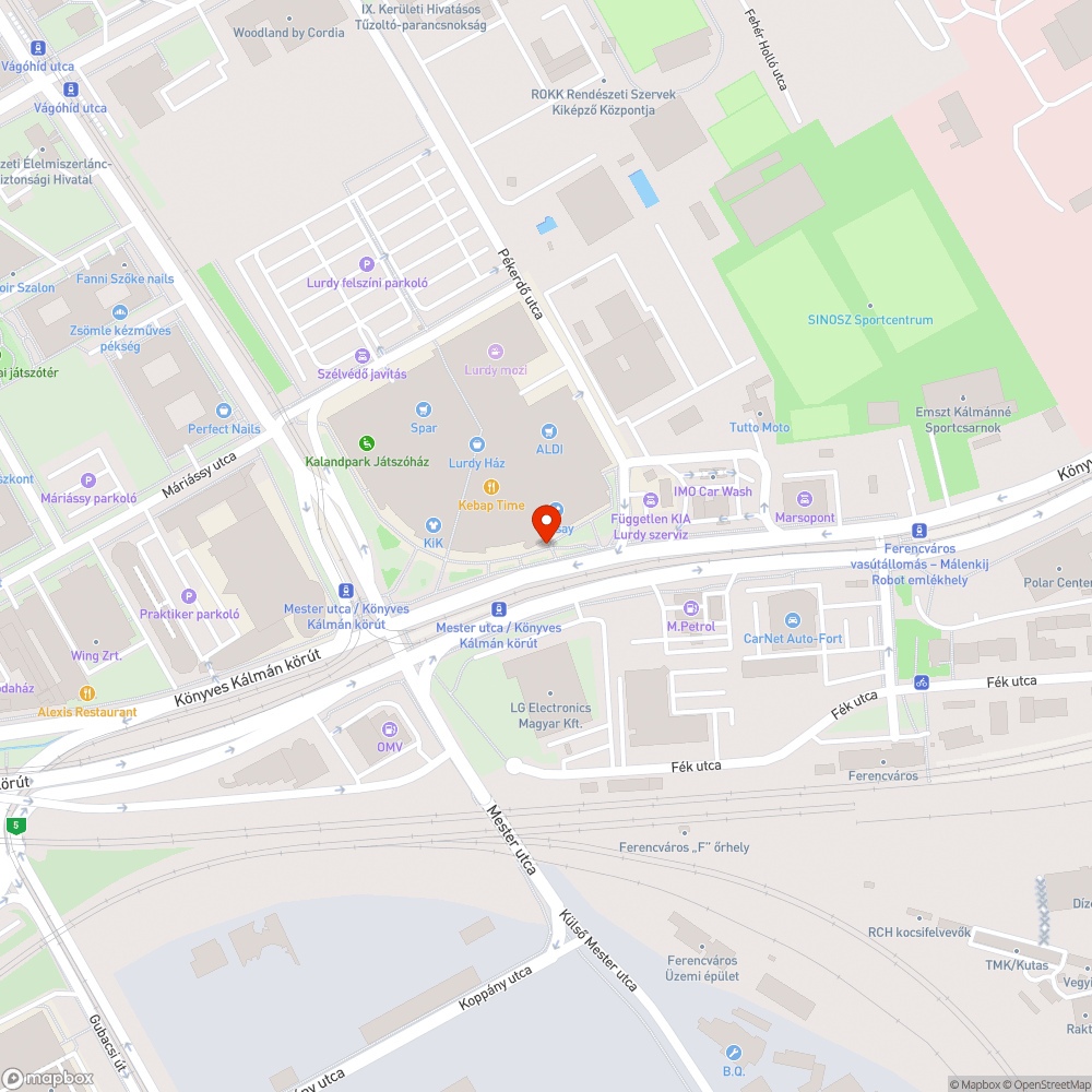 Kiszáradt fák bejelentés helye