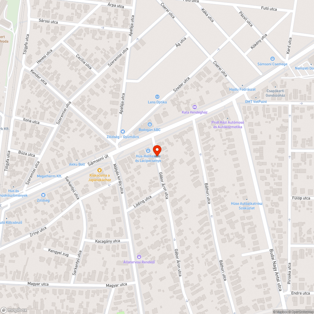 Hibás lámpafejek bejelentés helye