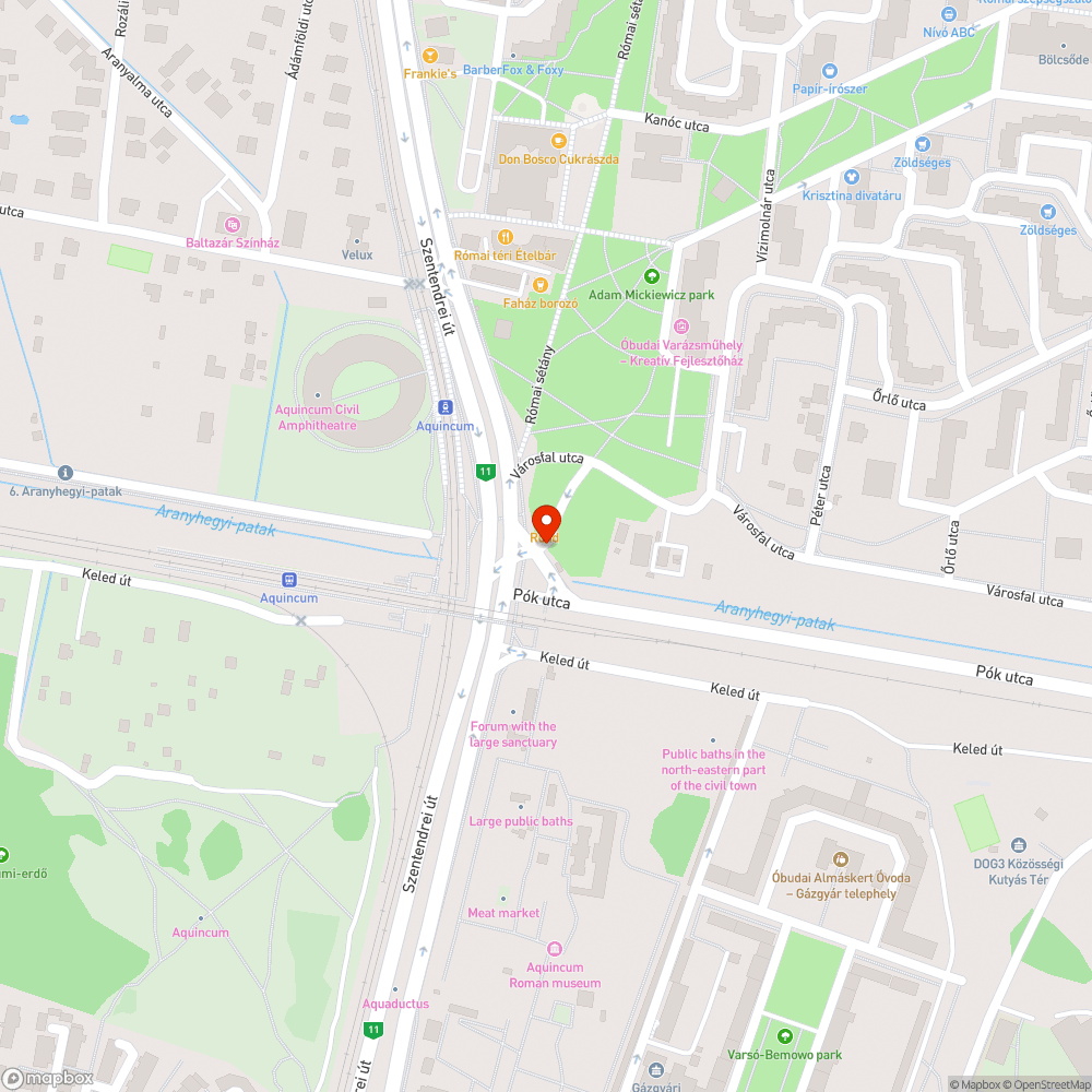 Graffitis esőbeálló bejelentés helye