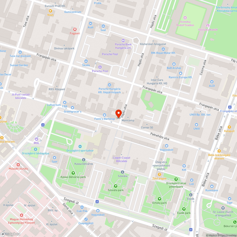 Hiányos fedlap bejelentés helye