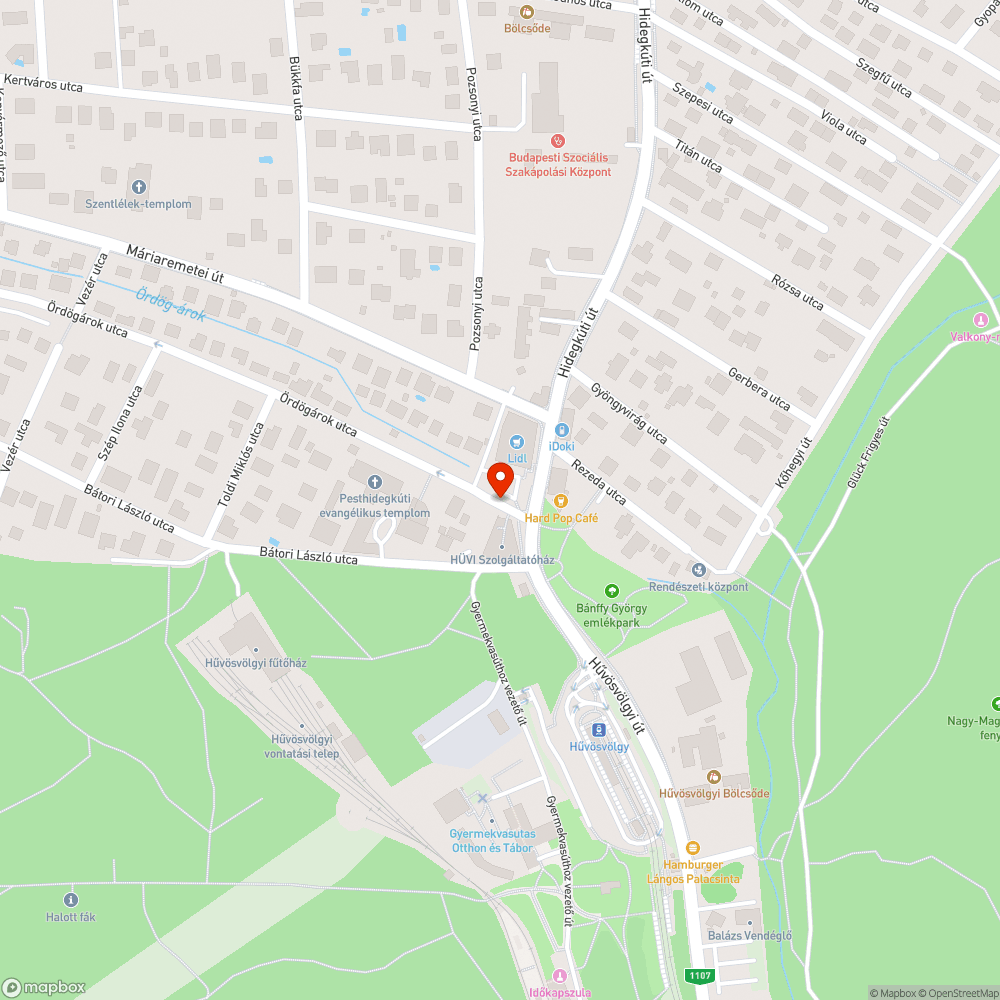 Kilazult kő alatt nagy lyuk tátong bejelentés helye