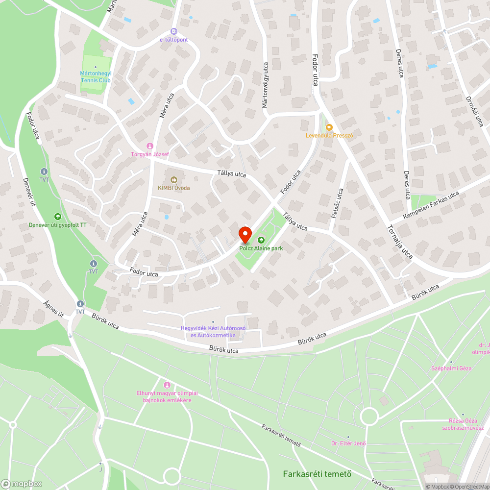 Kerítés kitört bejelentés helye