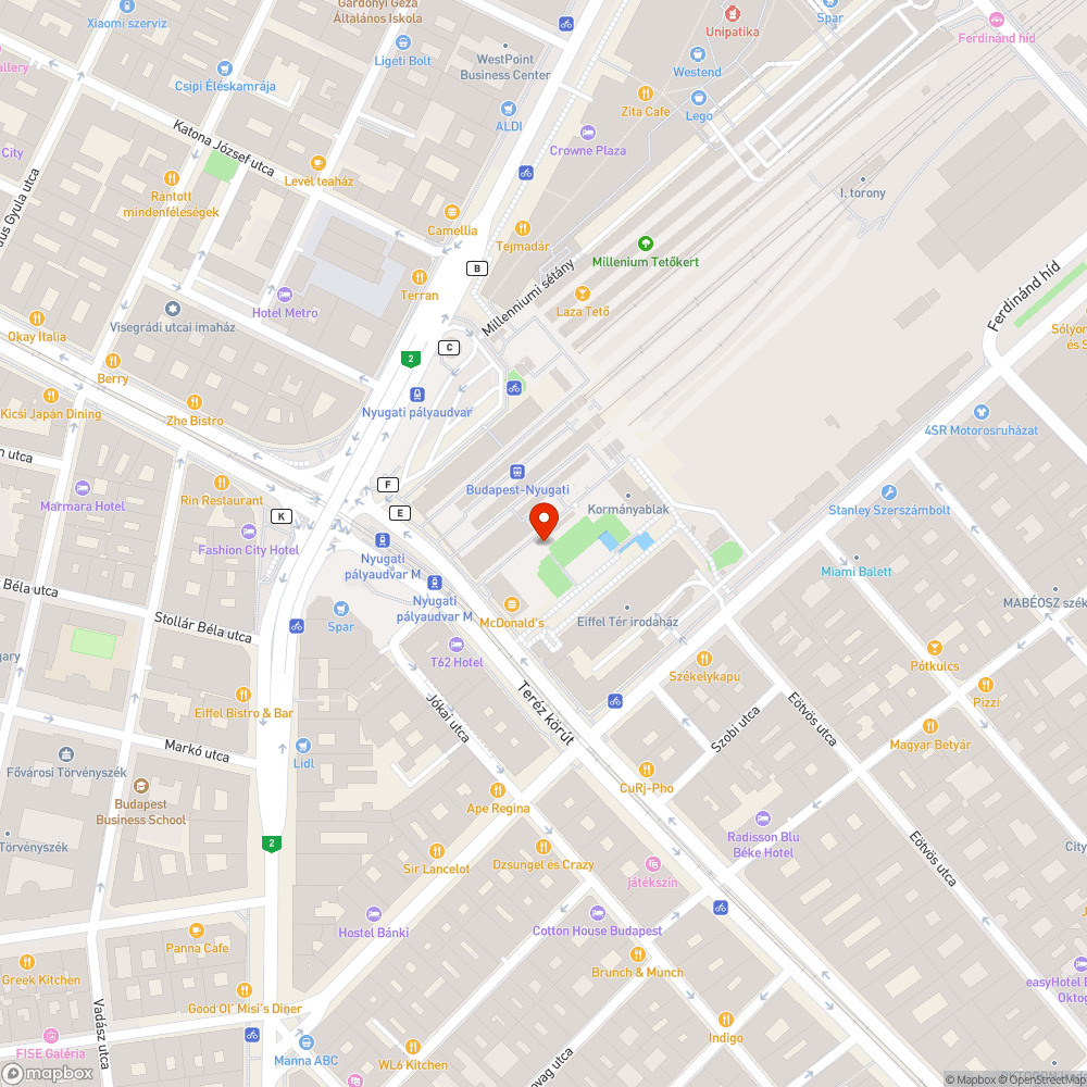 Szemetes útpálya bejelentés helye