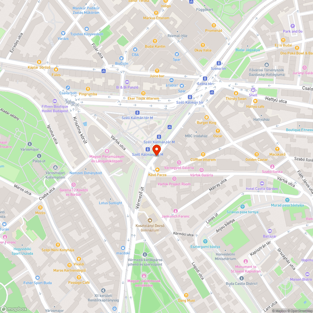 Toklász bejelentés helye