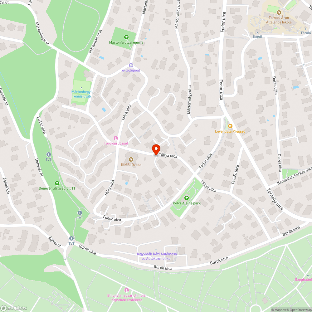 Besüppedt útburkolat, kátyú bejelentés helye