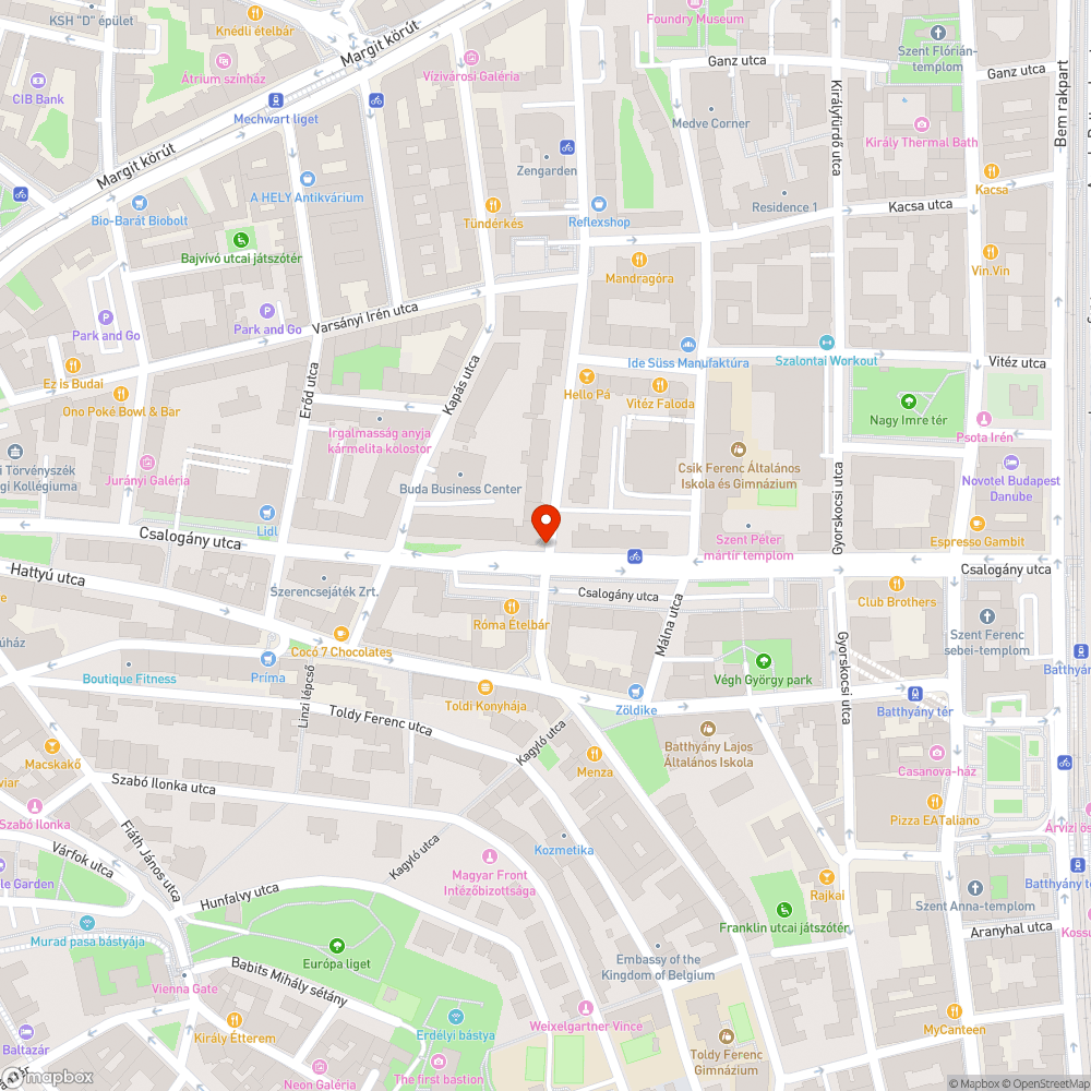 Kosz, mocsok az utca szélén bejelentés helye