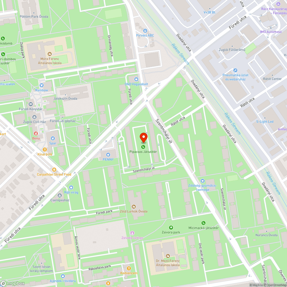 Játszótéri csapnál nem tud elfolyni a víz bejelentés helye