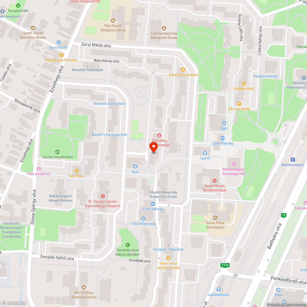 Levágott ágak bejelentés helye