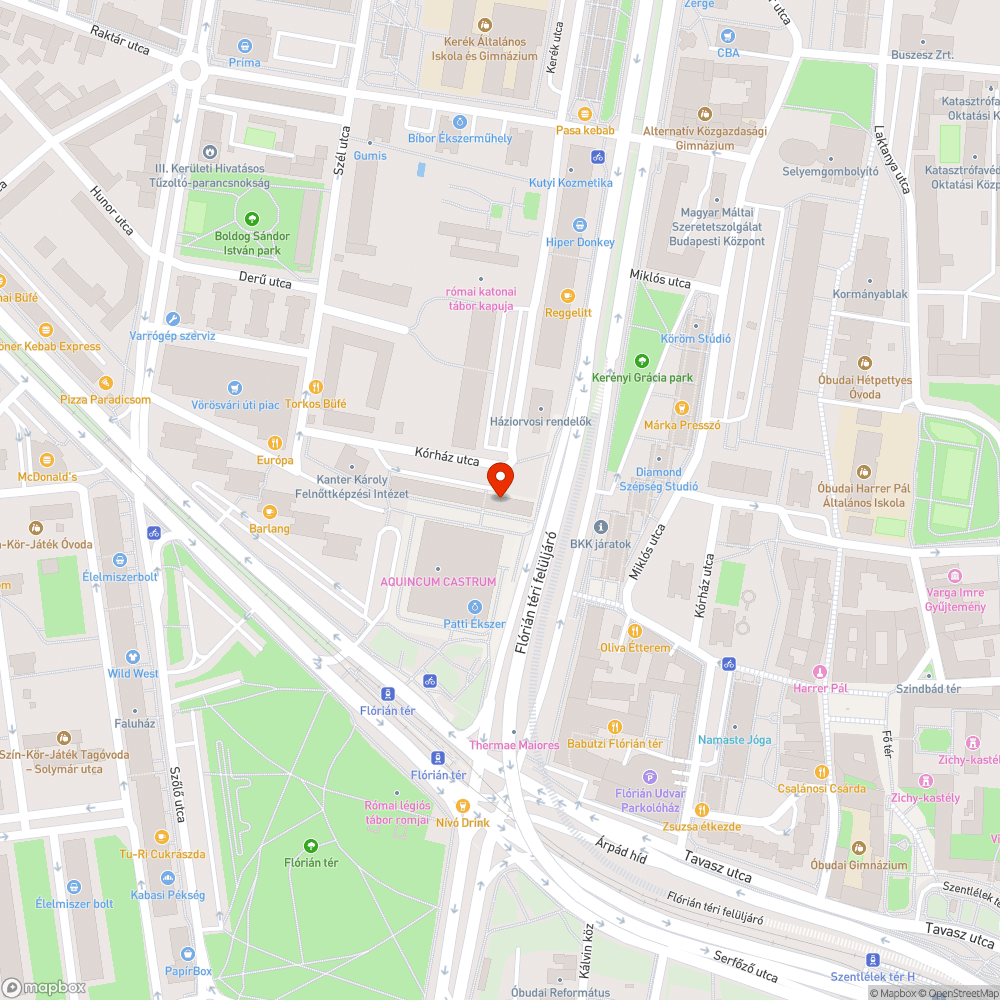 Toklász bejelentés helye