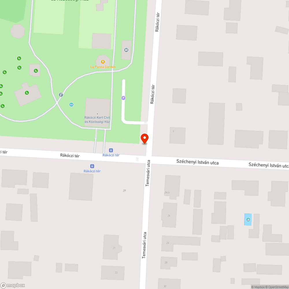 Kidöntött tábla bejelentés helye