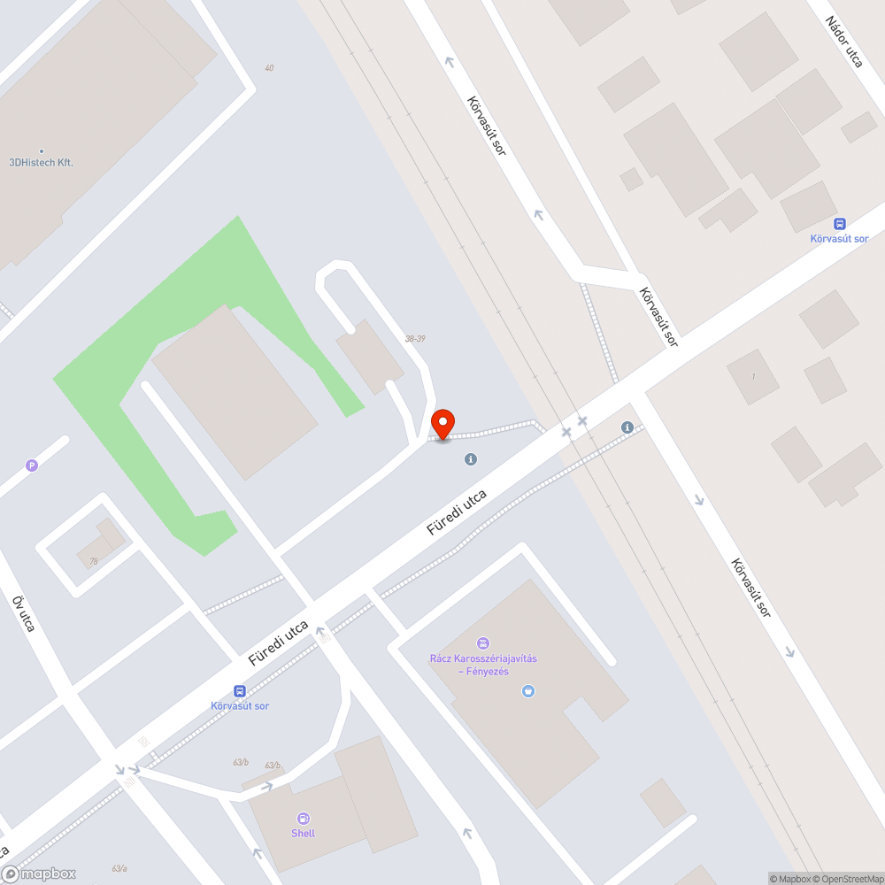 Gazos kerékpársáv szakasz bejelentés helye