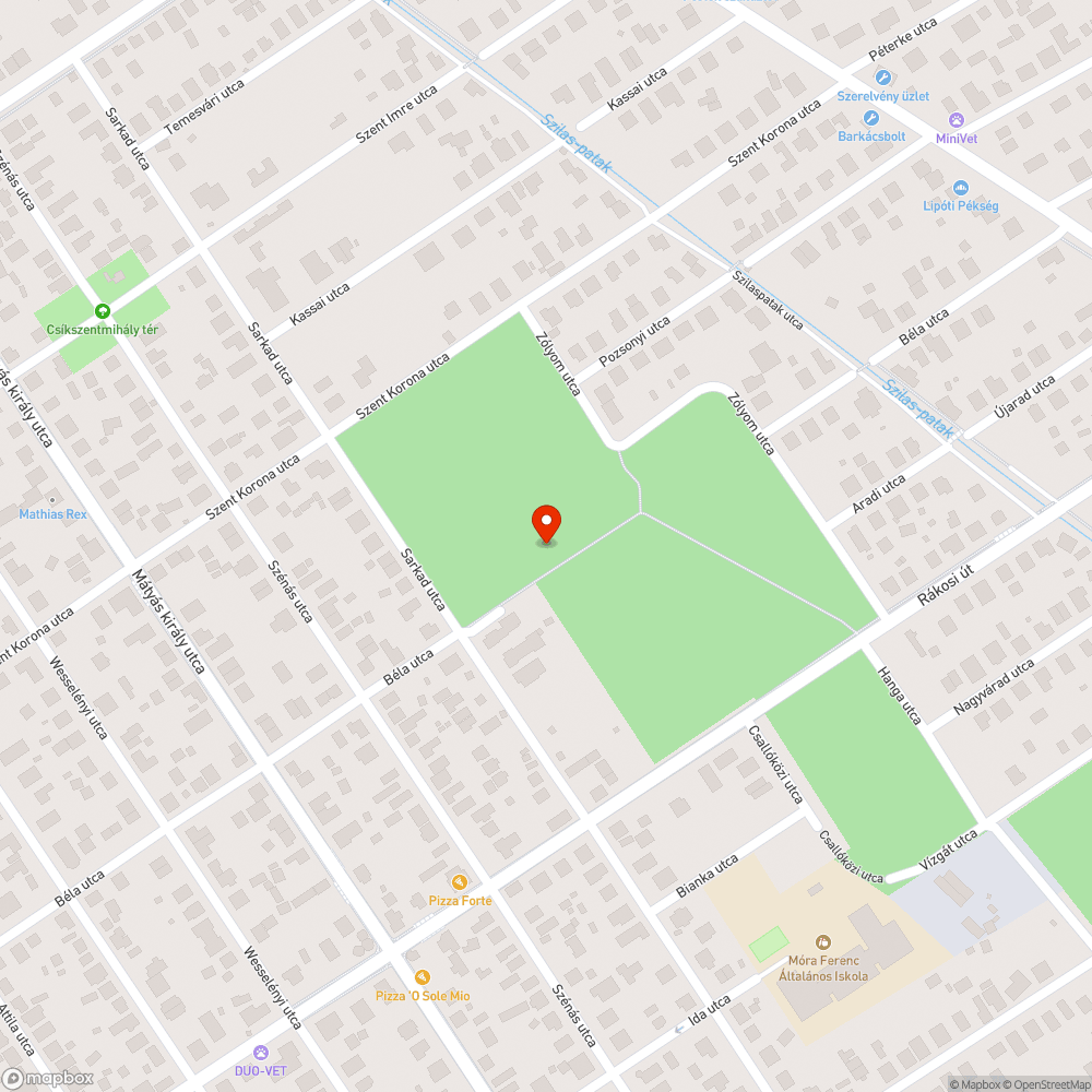 Kerékpárútra ránőtt növények bejelentés helye