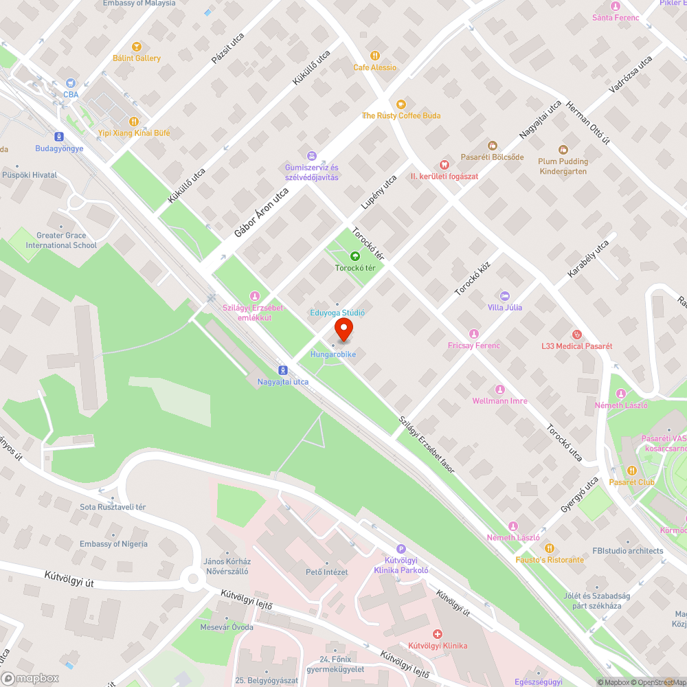 Illegális hulladékelhelyezés a szerviz úton bejelentés helye