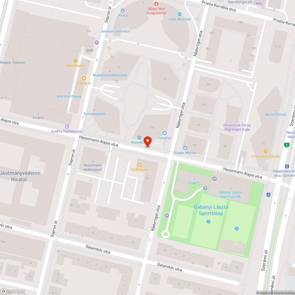 Halott fa bejelentés helye