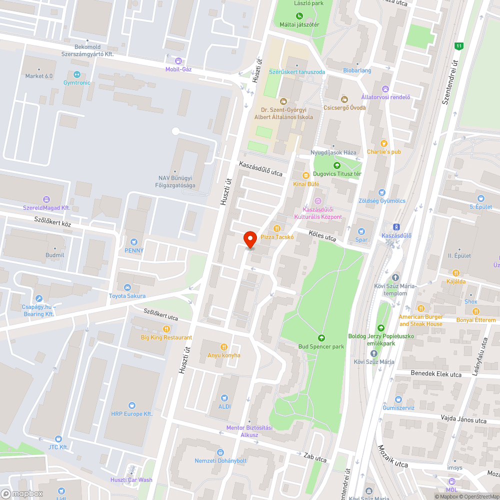 Mindent elborít a gaz!! bejelentés helye