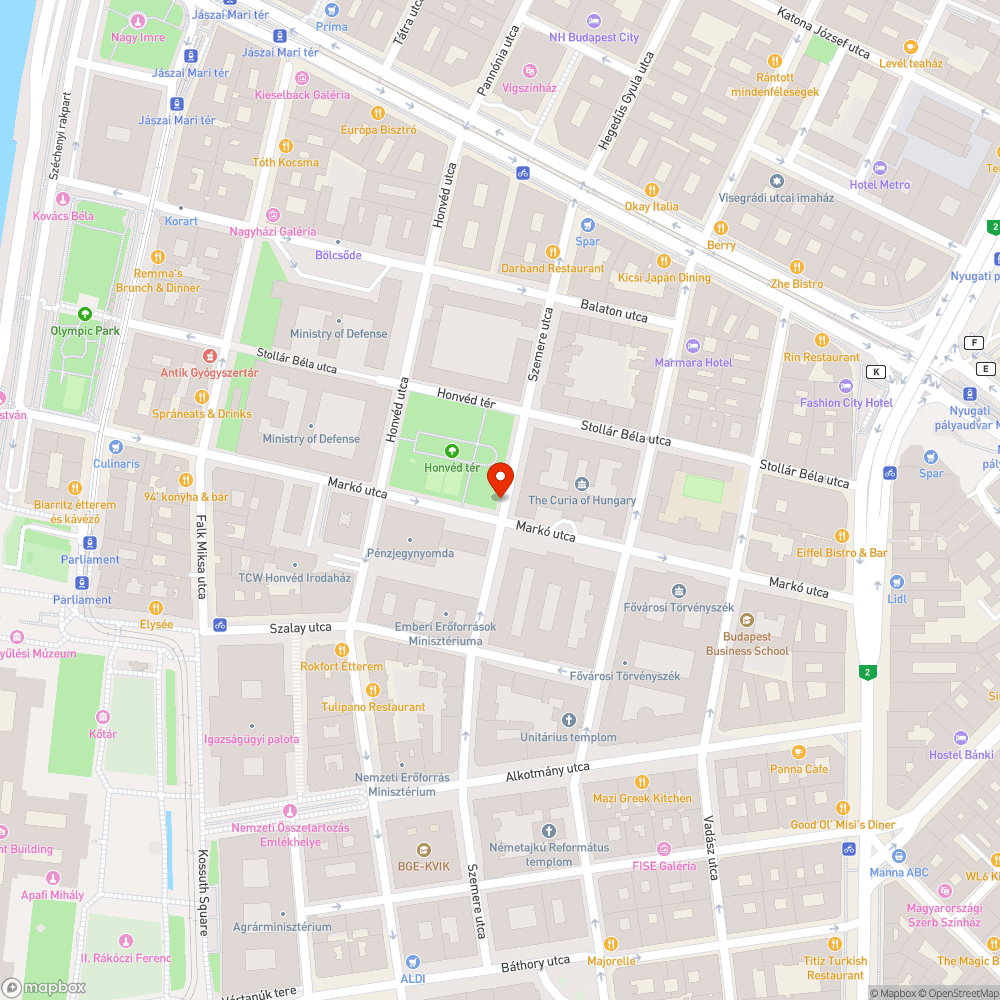 Szemetes leesett bejelentés helye