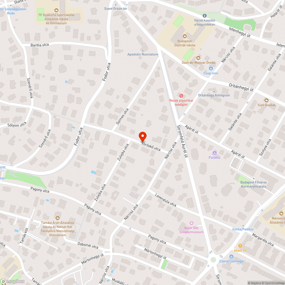 Beszakadt aknafedő bejelentés helye