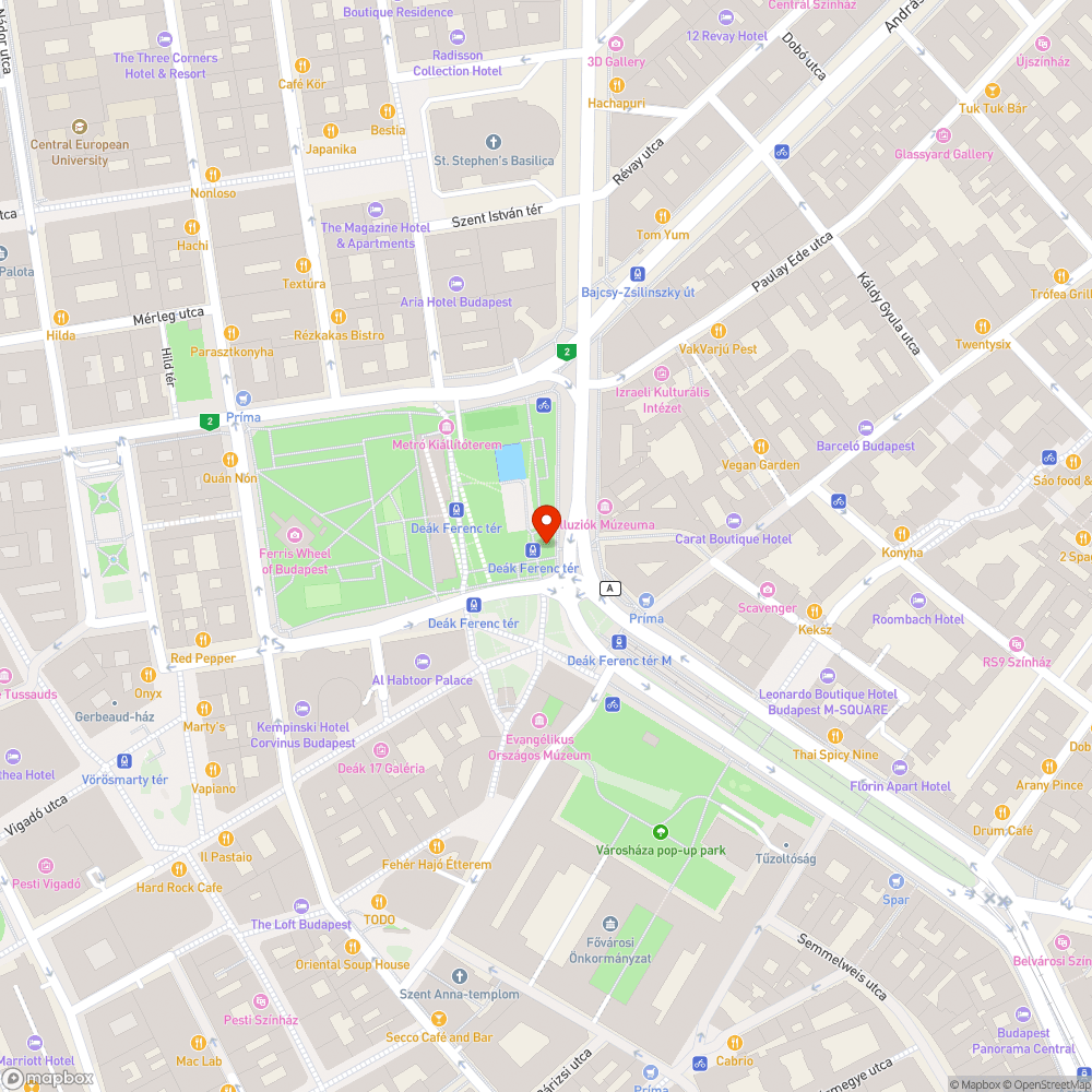 Graffitis aluljáró bejelentés helye