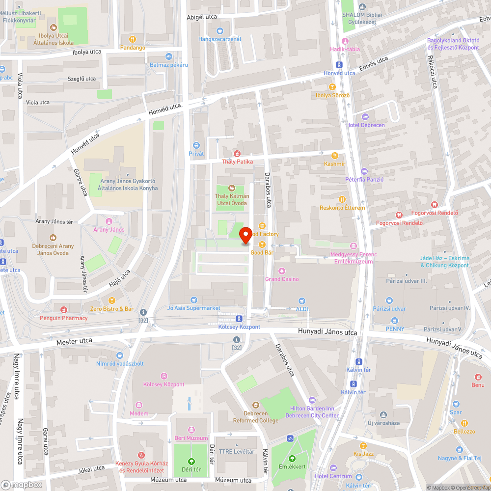 Nem megfelelően világító lámpafej bejelentés helye