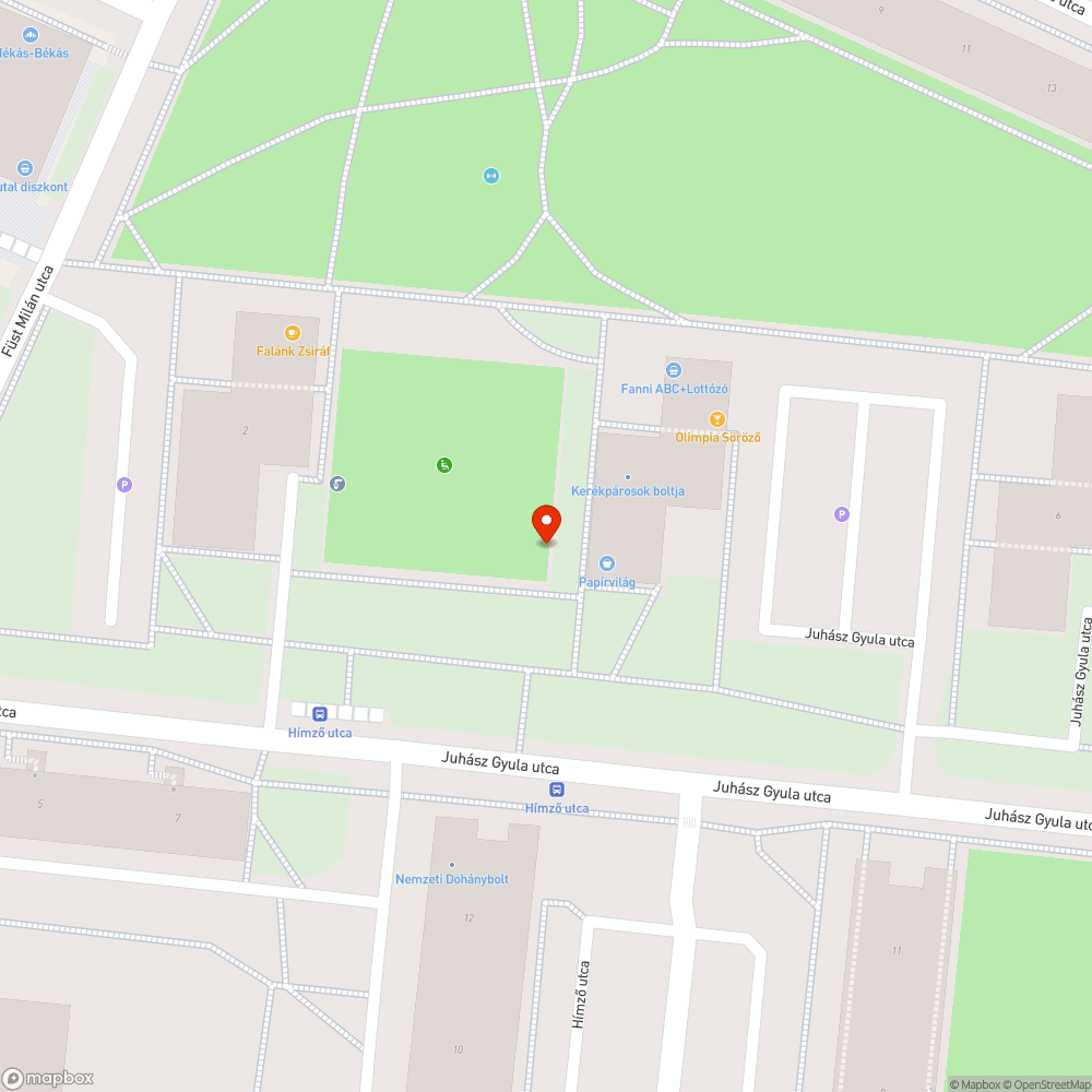 Halott bokrok bejelentés helye