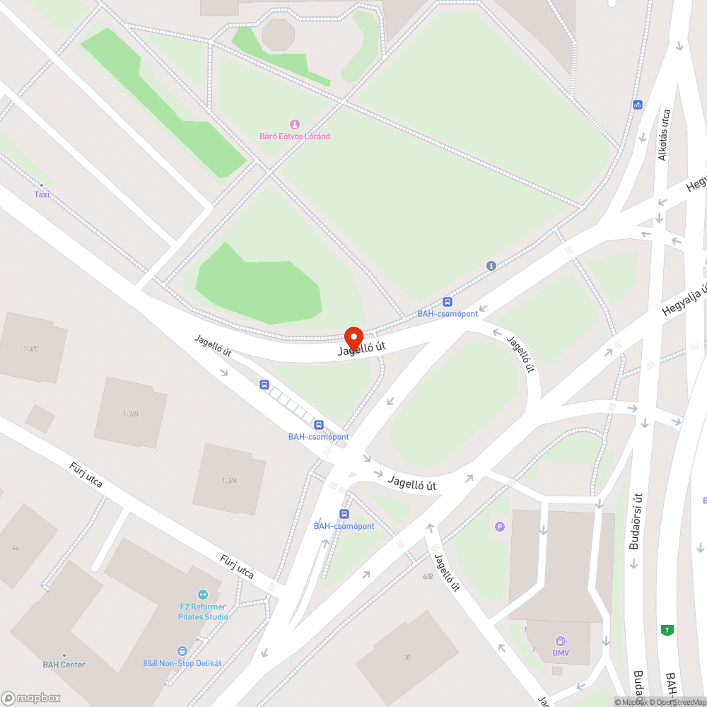 Hiányzó, erősen kopott útburkolati jelek bejelentés helye