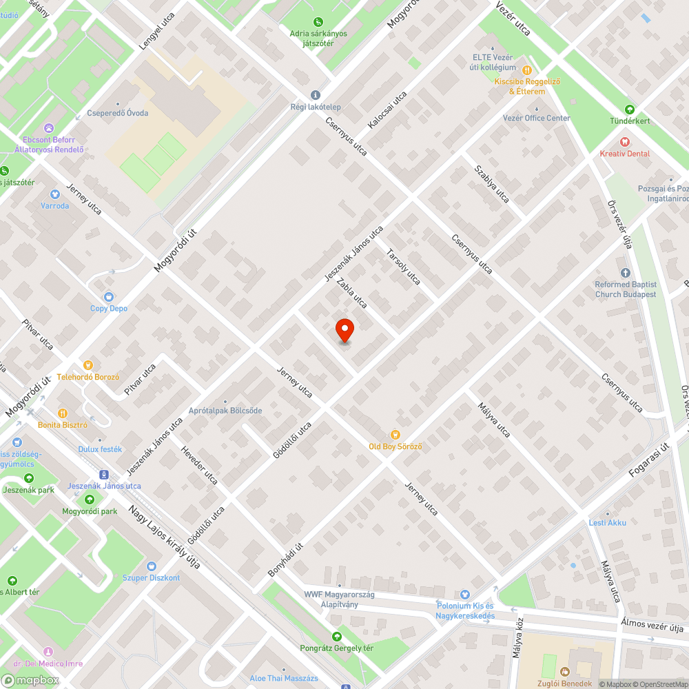 Járhatatlan járda és az úttestre is belógó növények bejelentés helye