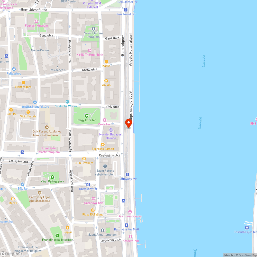 Kiszedett korlát és lécek bejelentés helye