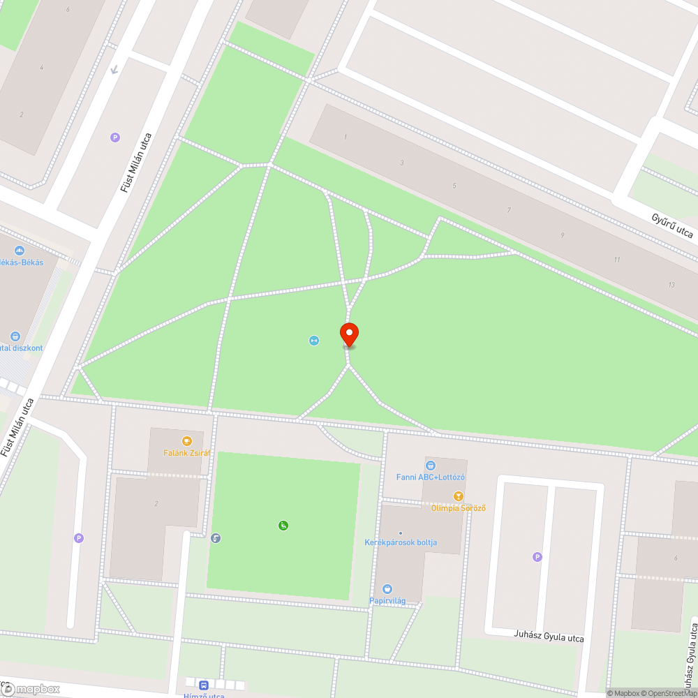 Rossz állapotú járda bejelentés helye