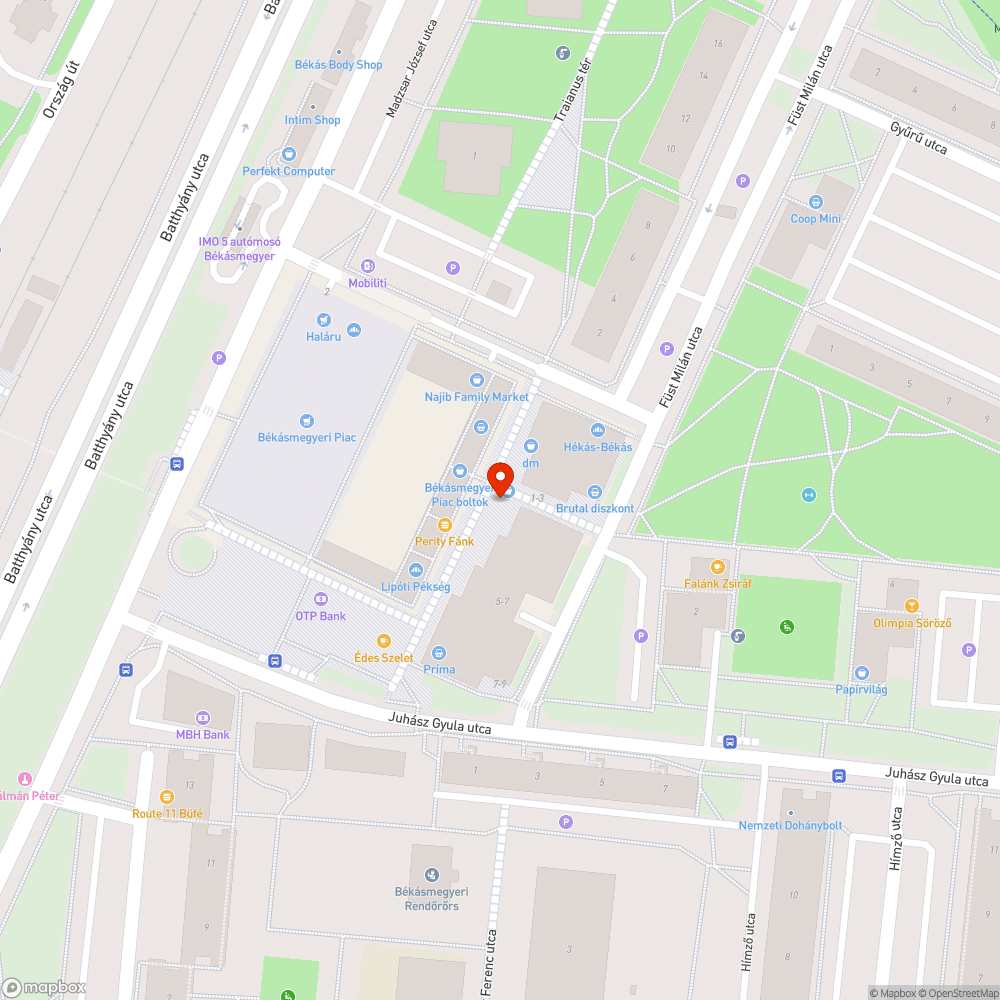 Letört faág bejelentés helye