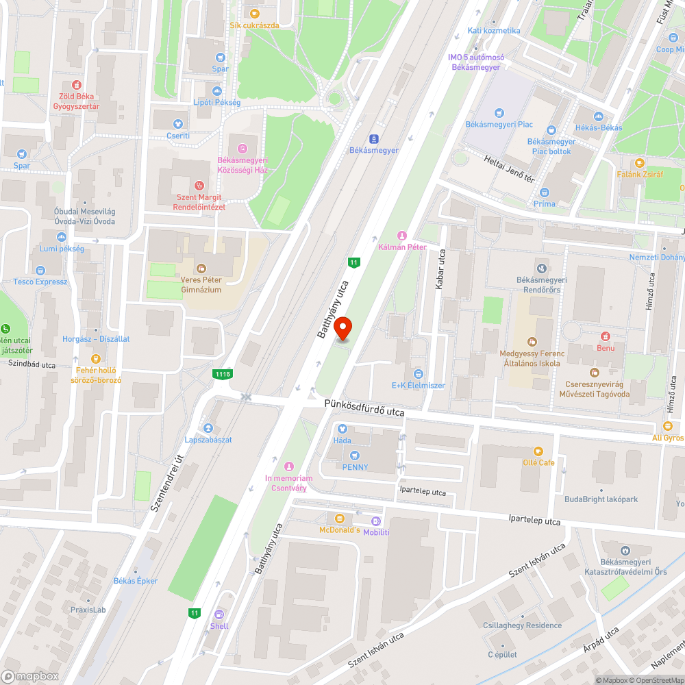 Halott fák bejelentés helye