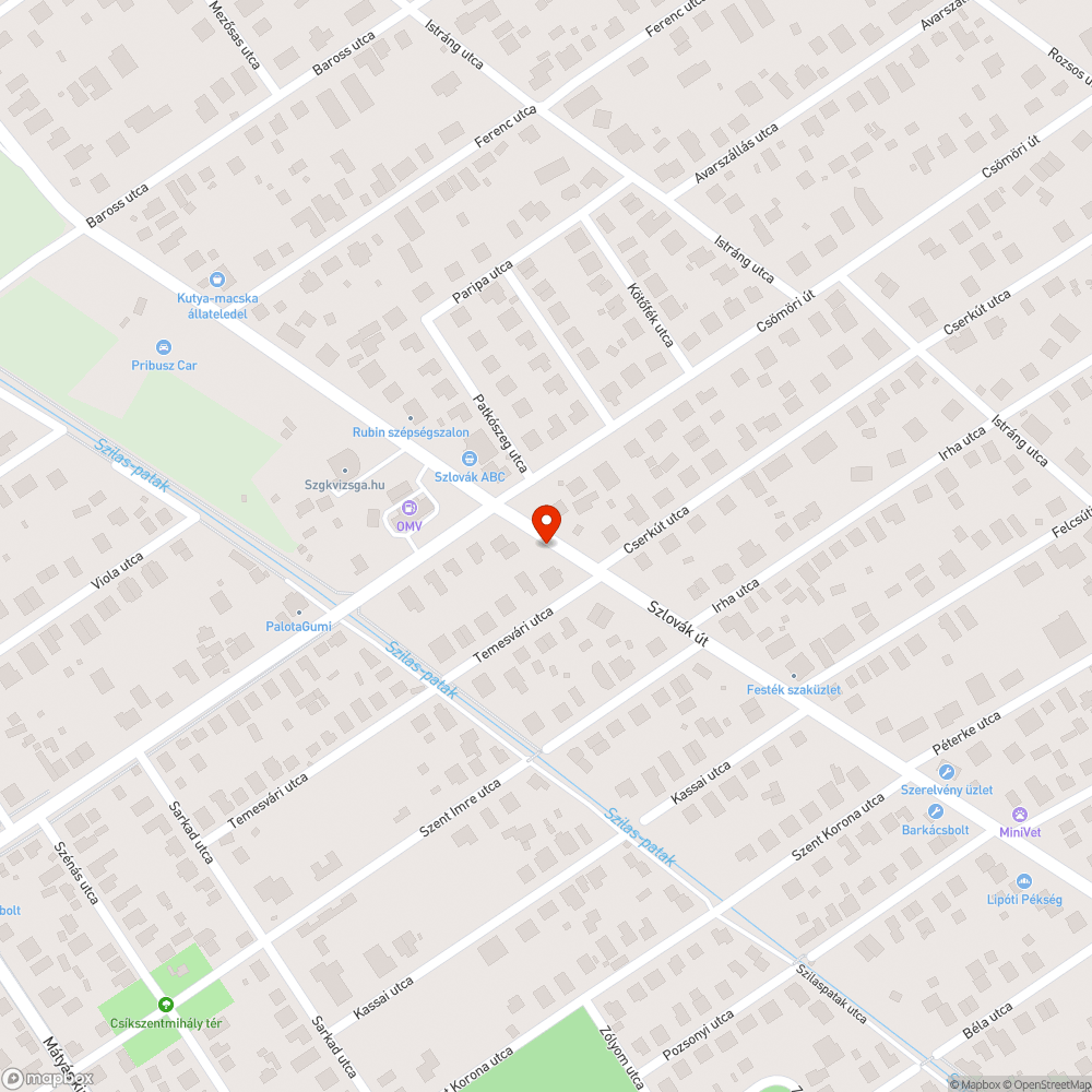 Rossz állapotú utasváró bejelentés helye