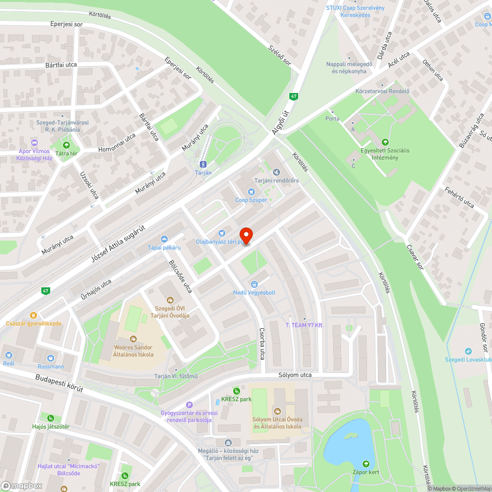 Hiányzó kerítés bejelentés helye