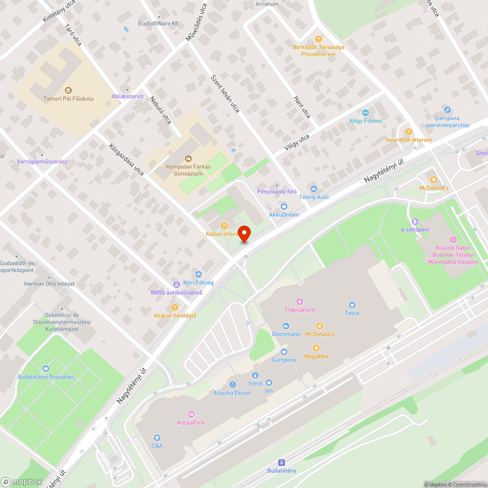 Ereszt a tűzcsap bejelentés helye