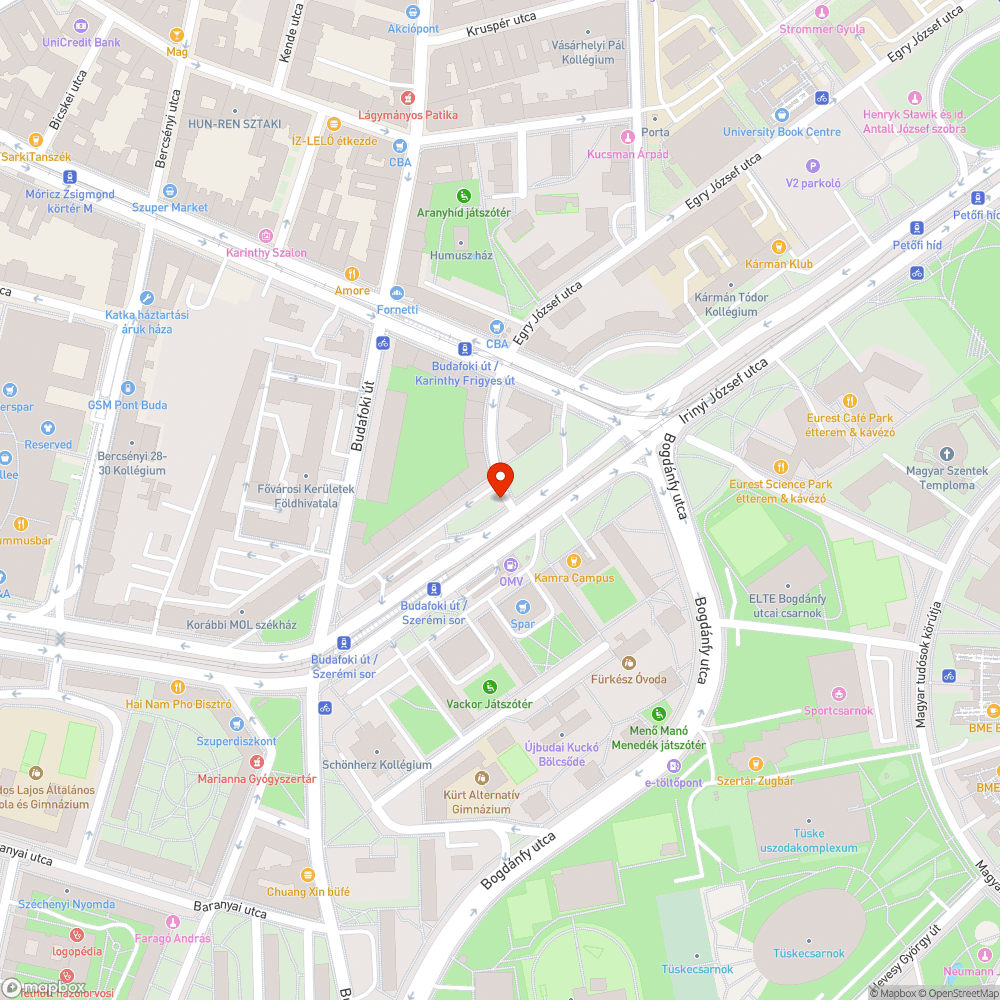 Szemét bejelentés helye