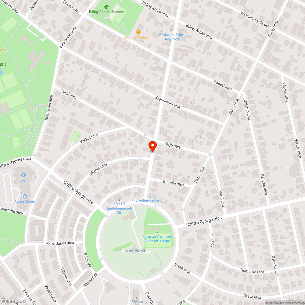 Balesetveszélyesen kiálló oszlopcsonk bejelentés helye