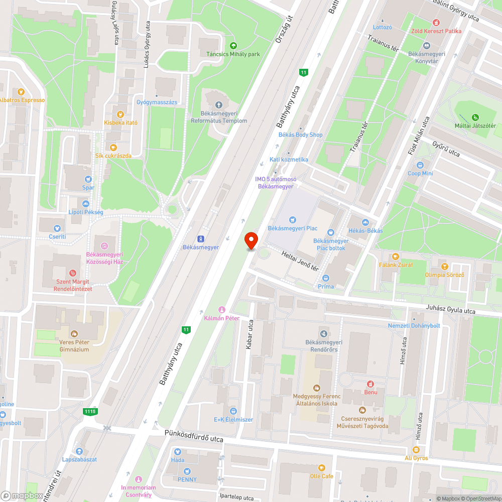 Lokális hibák bejelentés helye