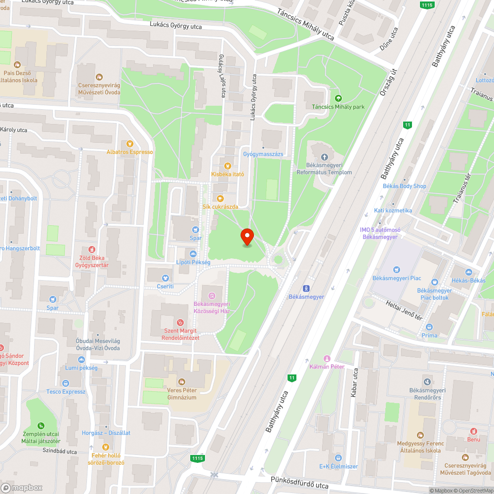 Halott fák bejelentés helye