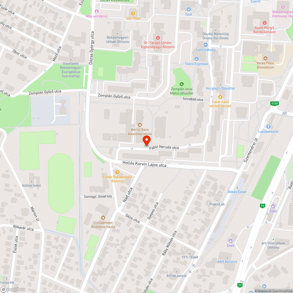 Hiányzó pollerek bejelentés helye