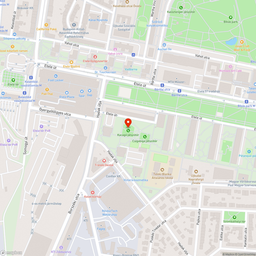 Kacagó játszótér összefirkálva bejelentés helye