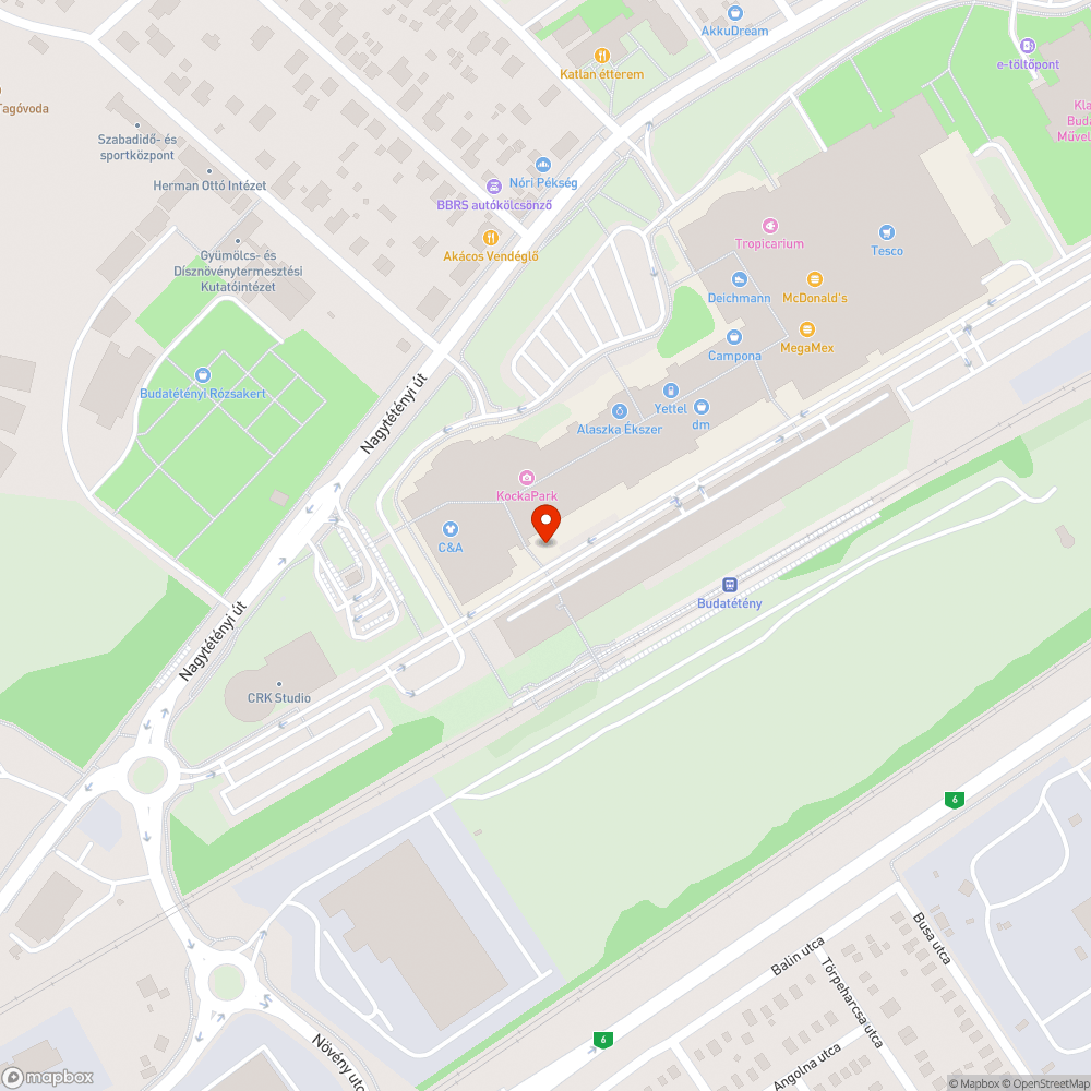 Elhagyott roncs bejelentés helye