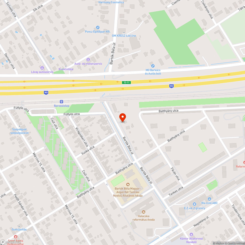 Rendszám nélküli Audi bejelentés helye