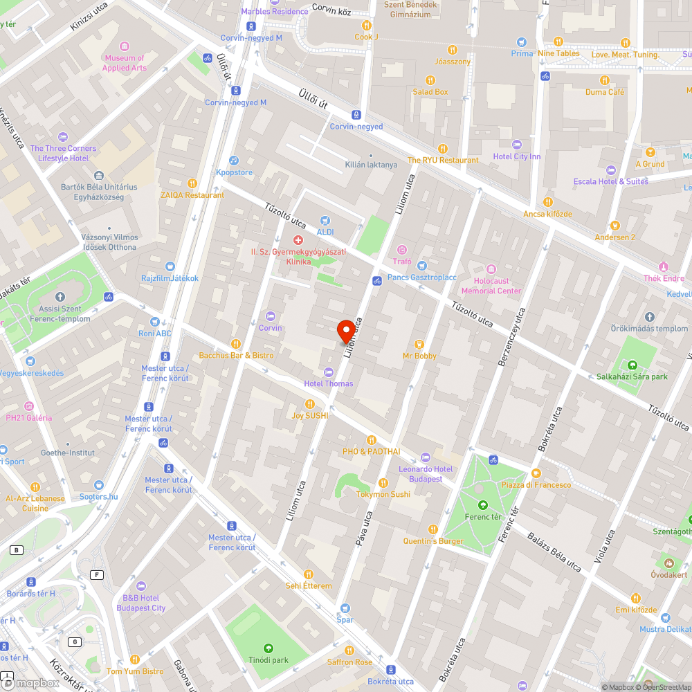 Kiszáradt fák bejelentés helye