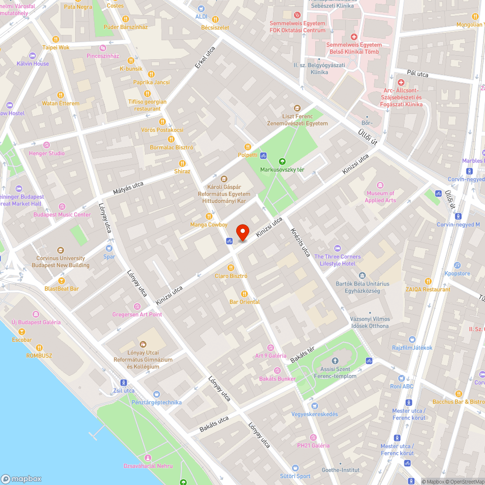 Kiszáradt fák bejelentés helye